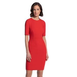 Laws of Motion Red Alpha Dress Size 4